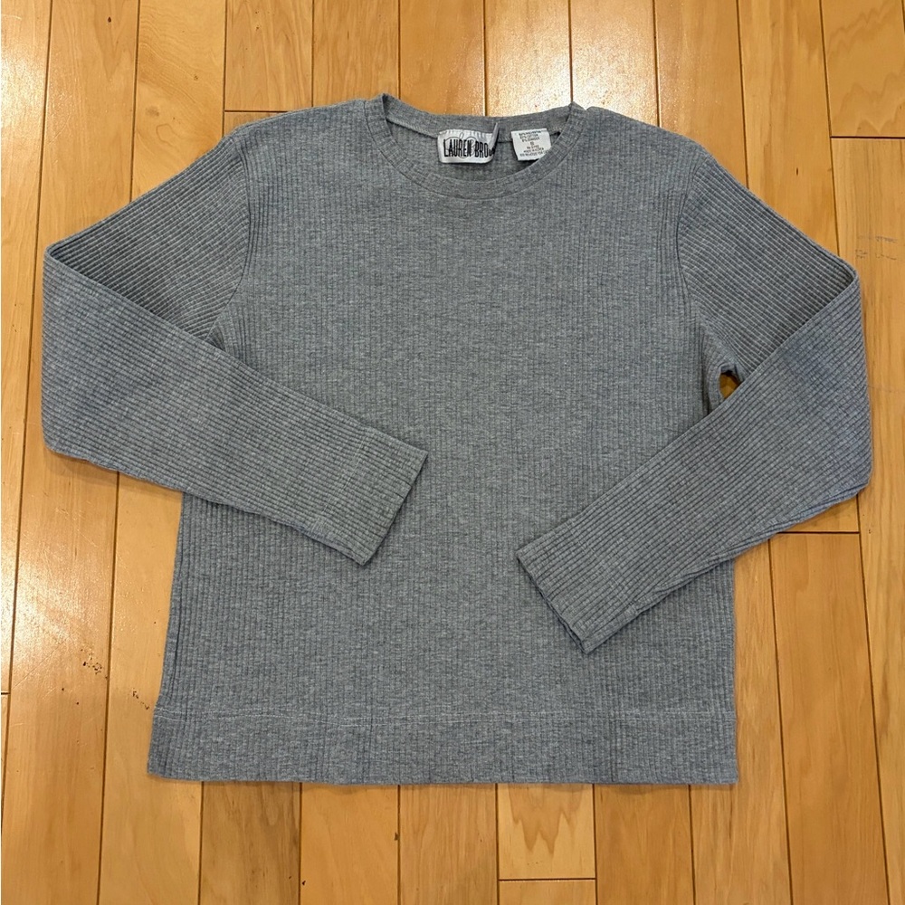 Ribbed sweater